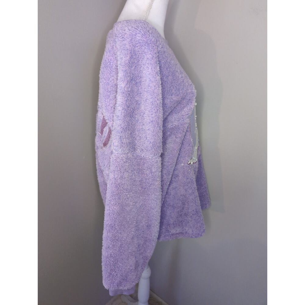 Disney Spirit Jersey Ariel Anniversary Sherpa Pullover L - Picture 5 of 8